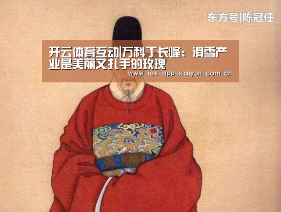开云体育互动|万科丁长峰:滑雪产业是美丽又扎手的玫瑰(图1) 开云体育互动